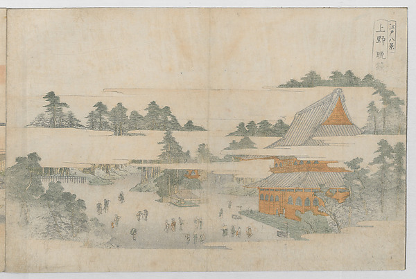 Eight Views of Edo (Edo Hakkei)  江戸八景