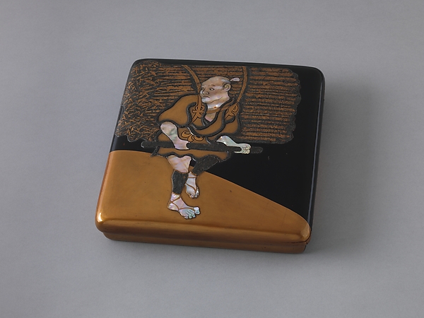 Writing Box with Woodcutter Design