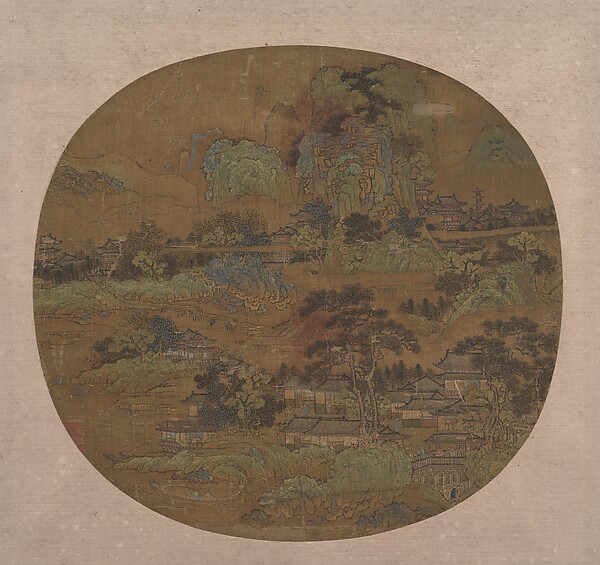 Village and Temples in Jiangnan