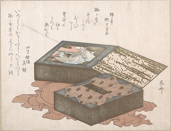 風呂敷を添えた菓子折