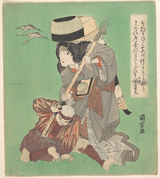 芝居の場面