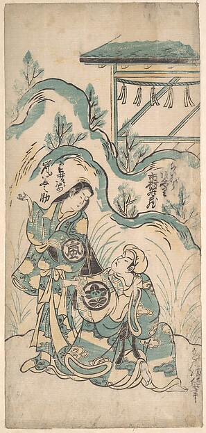 市村亀蔵と嵐友之助