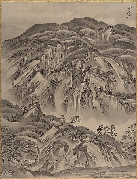 岩山の風景