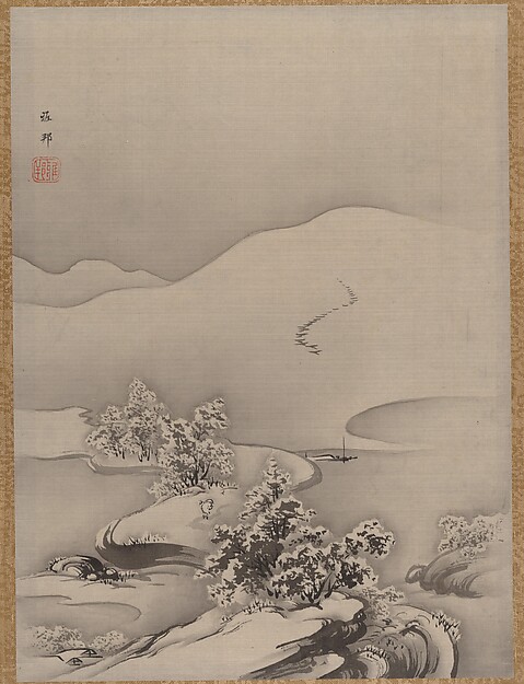 湖と堤