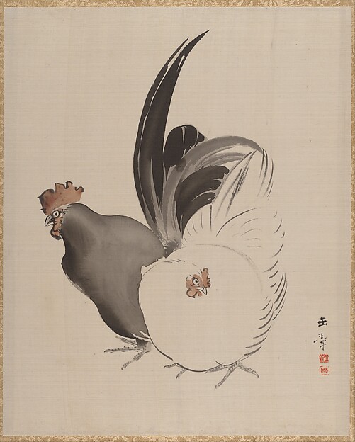 雄鶏と雌鶏