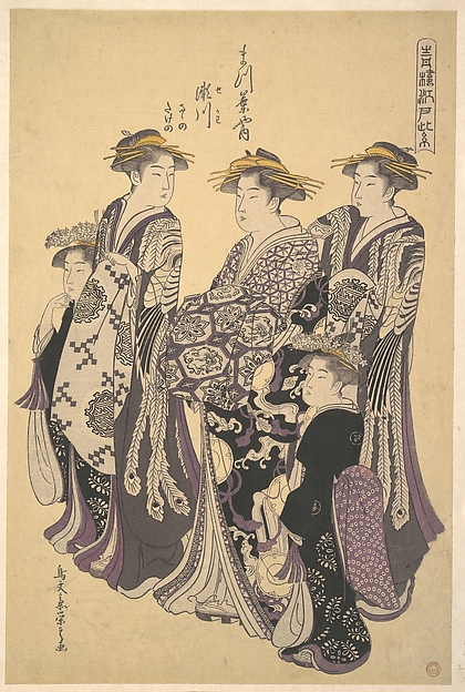 松葉屋の花魁瀬川
