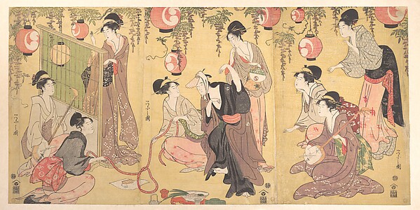 遊里の由良之助見立て