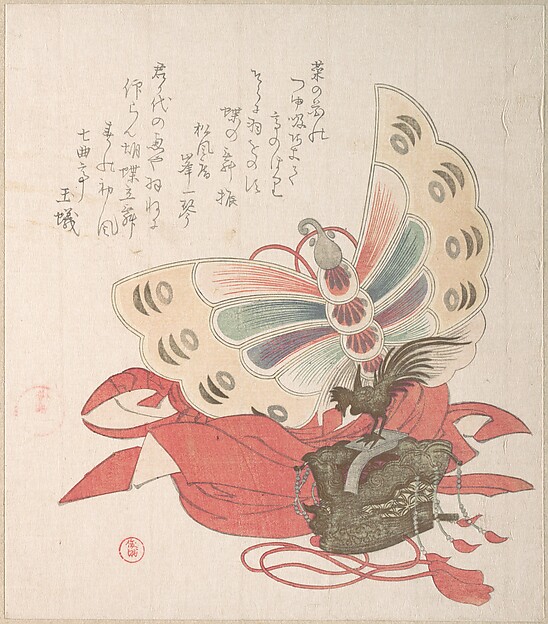 胡蝶の舞の装束(春雨集・第二巻より)