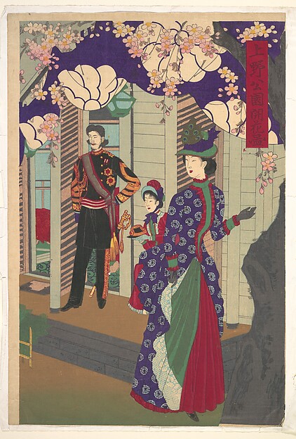 上野公園開花図