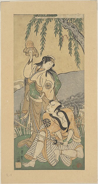 芝居の一場面