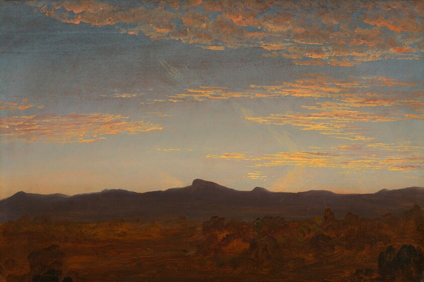 Study for "Catskill Creek"