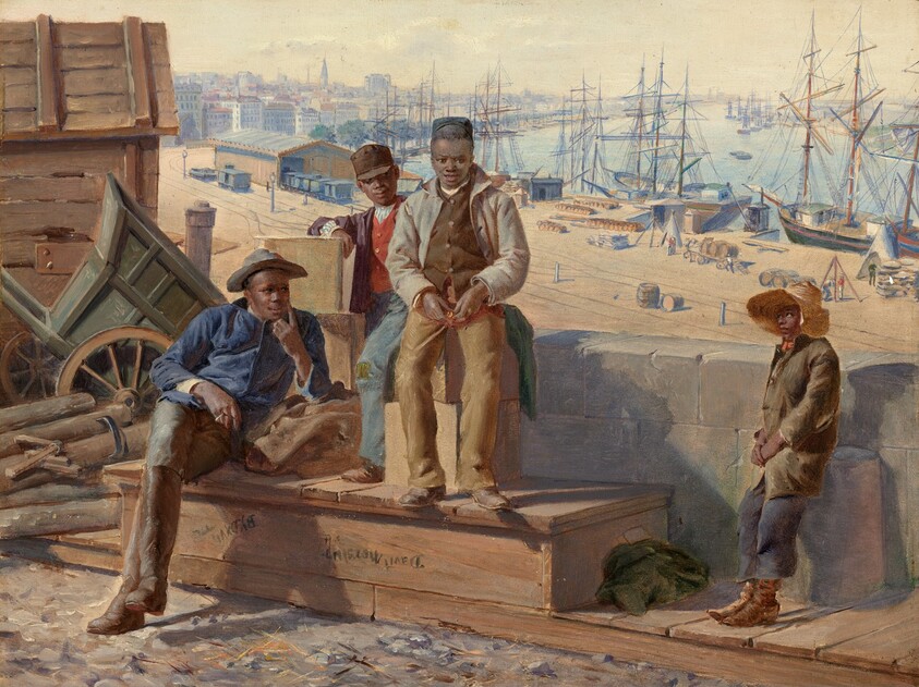 Negro Boys on the Quayside