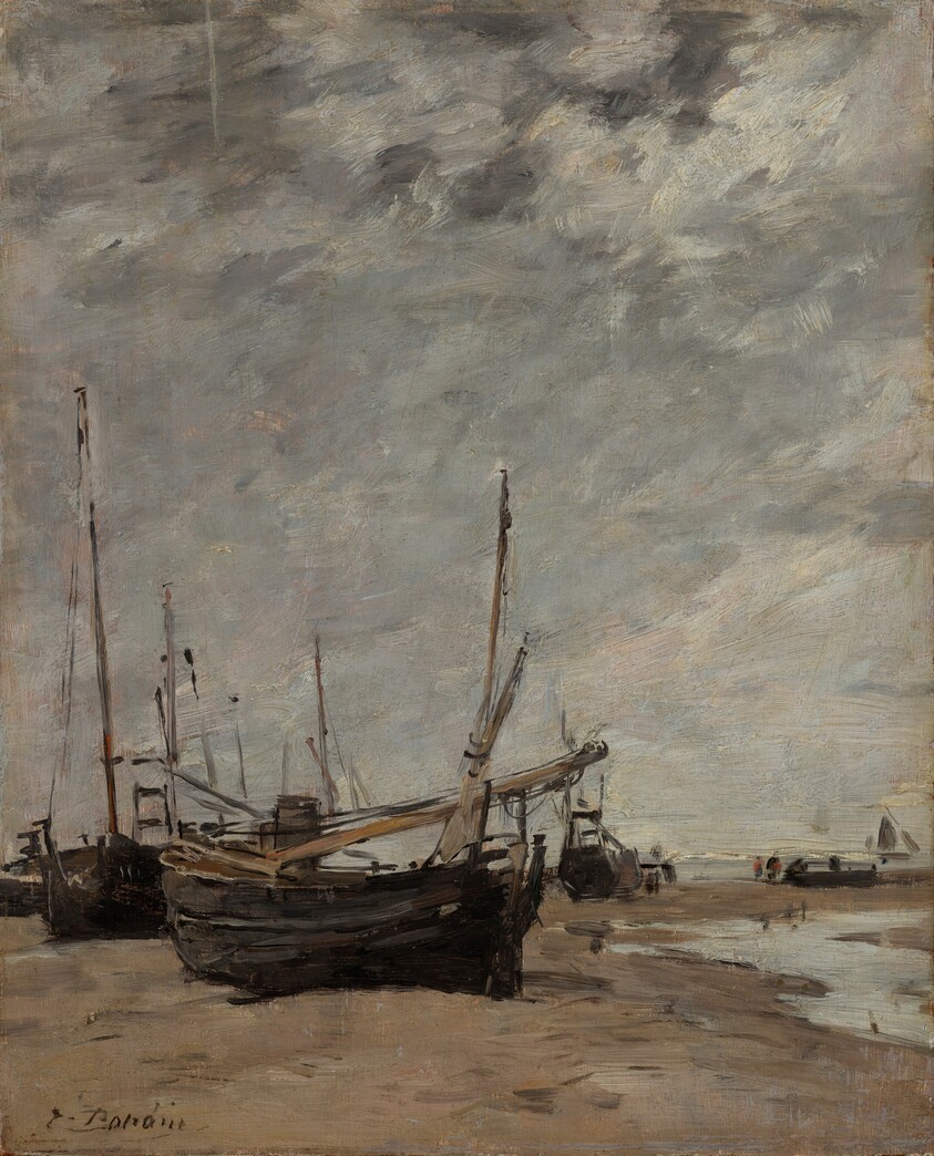 Low Tide, Sailboats Run Aground