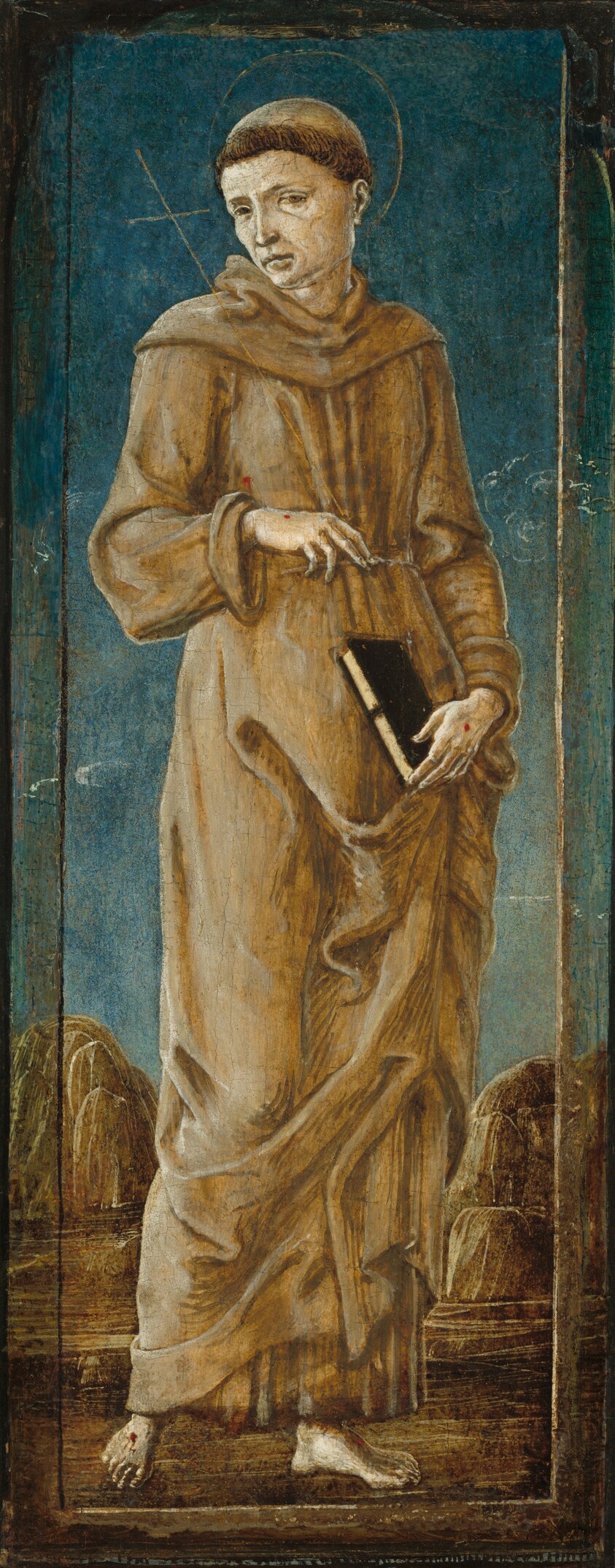 Saint Francis [far left panel]