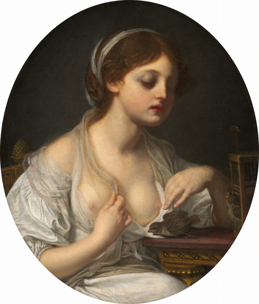Girl with Birds