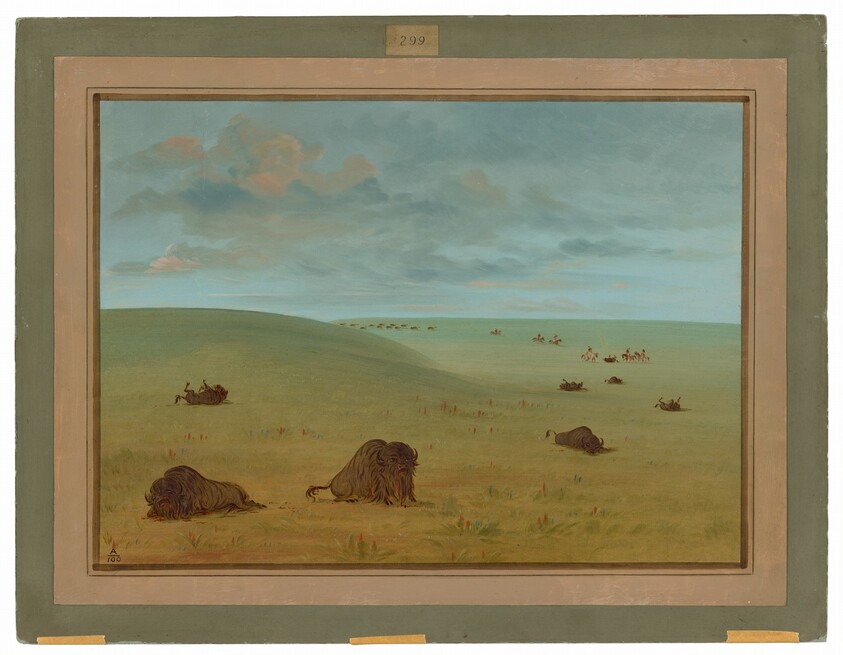 After the Buffalo Chase - Sioux