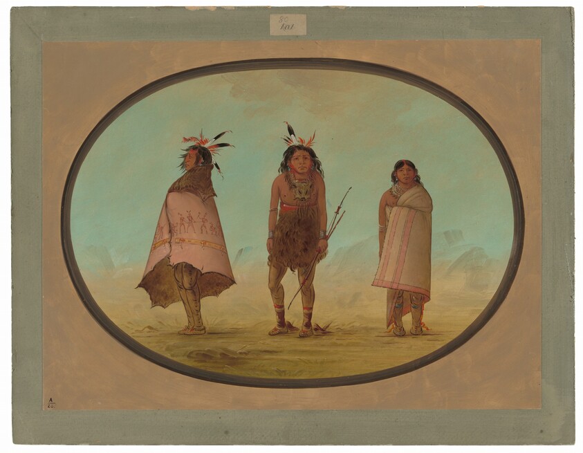 Yntah Medicine Man, a Warrior, and a Woman