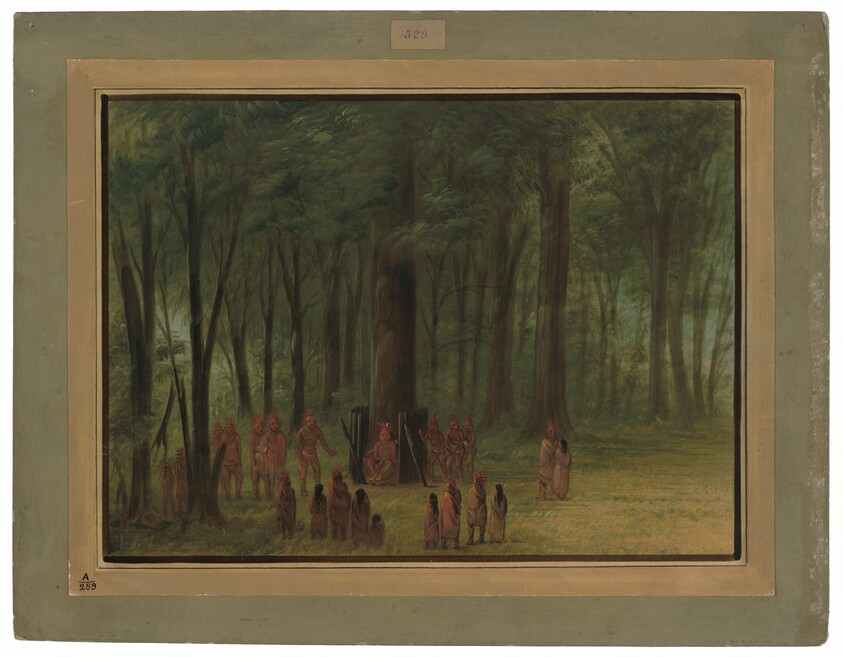 Funeral of Black Hawk - Saukie