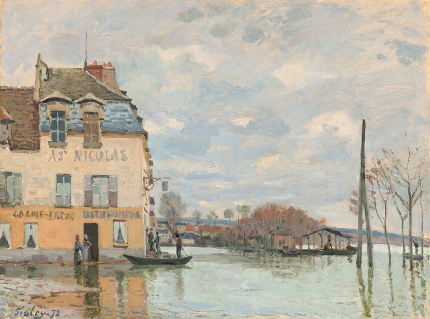 Flood at Port-Marly