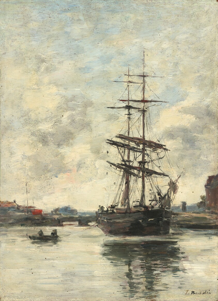 Ship on the Touques