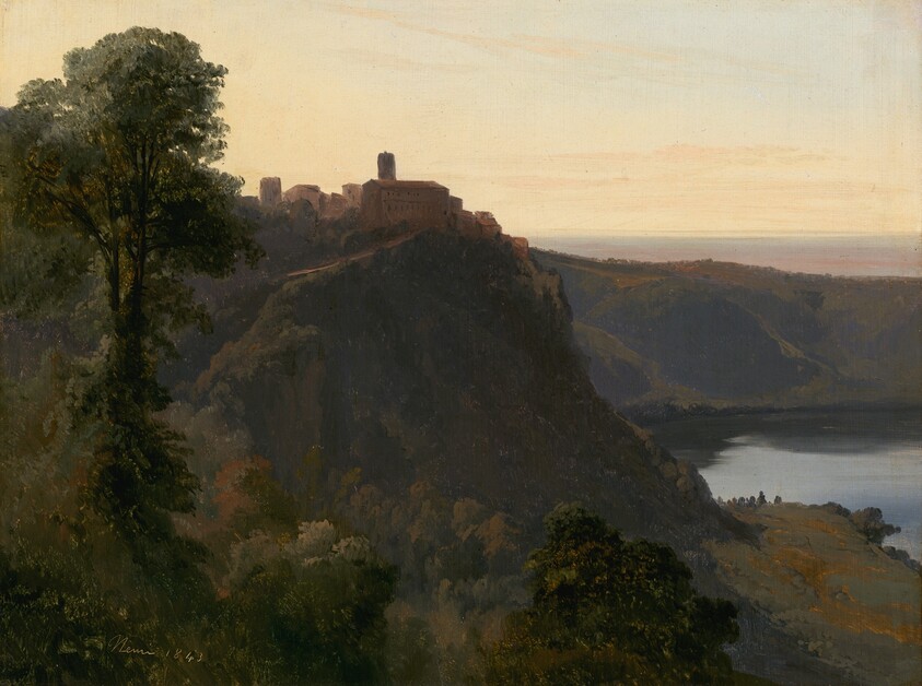 View of Lake Nemi