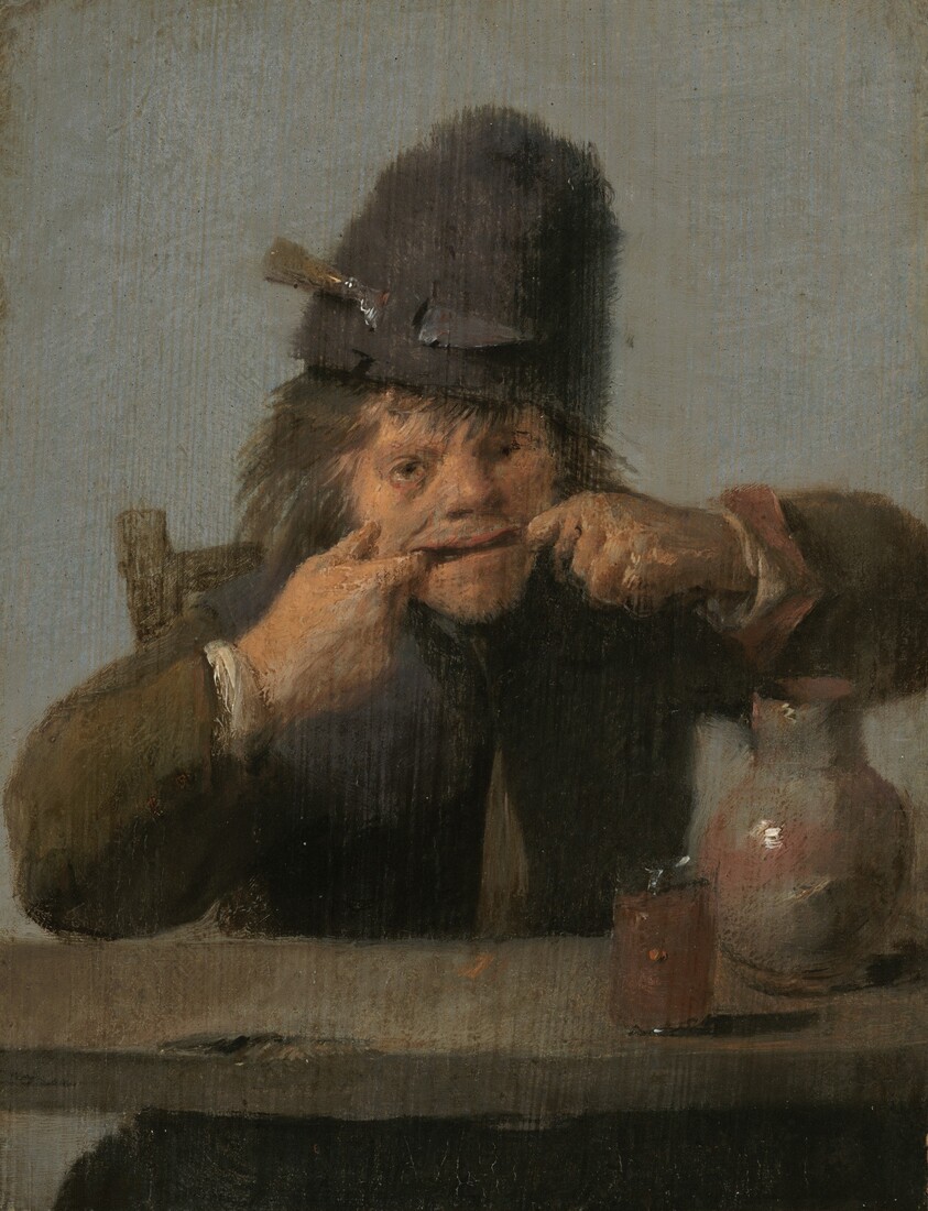 Youth Making a Face