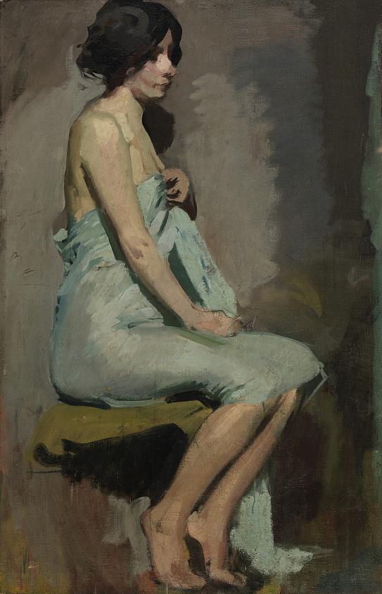 Study of a Seated Woman