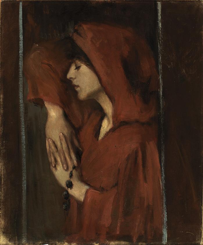 Woman with Red Hood