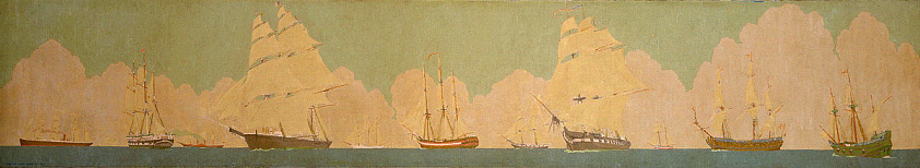 海運（壁画のための習作）