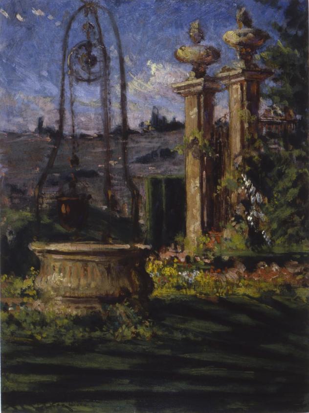 In the Gardens of the Villa Palmieri