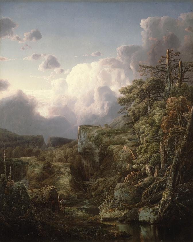 山の風景