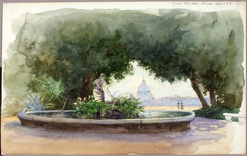 From Pincio, Rome