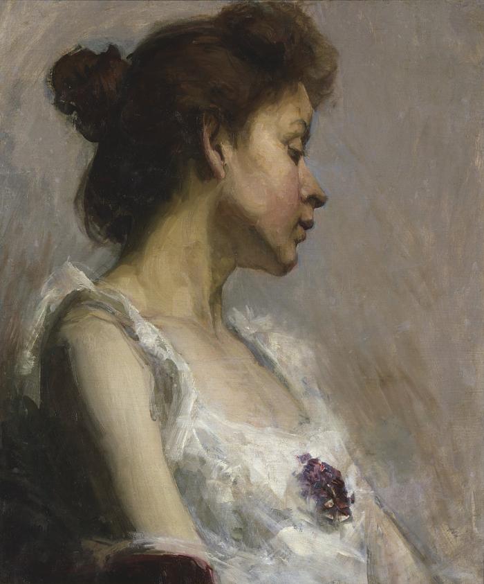 画家の妻の肖像