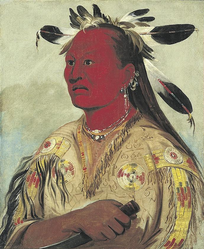 Stán-au-pat, Bloody Hand, Chief of the Tribe