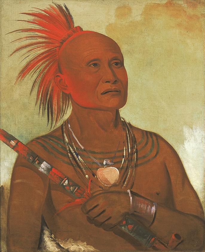 パマホー（泳ぐ者）、ブラック・ホークの戦士の一人