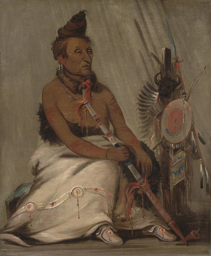 Eh-toh'k-pah-she-pée-shah, Black Moccasin, aged Chief
