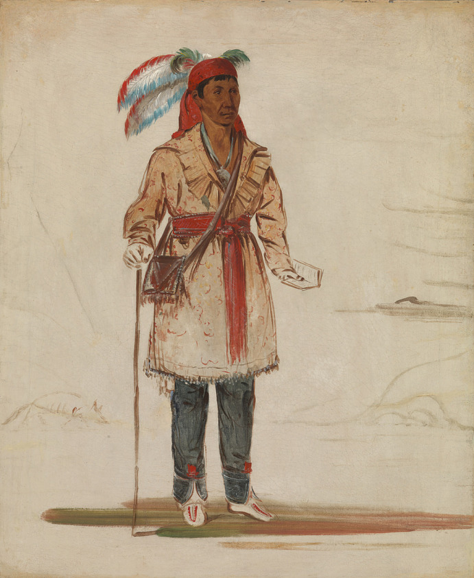 Ee-tów-o-kaum, Both Sides of the River, Chief of the Tribe
