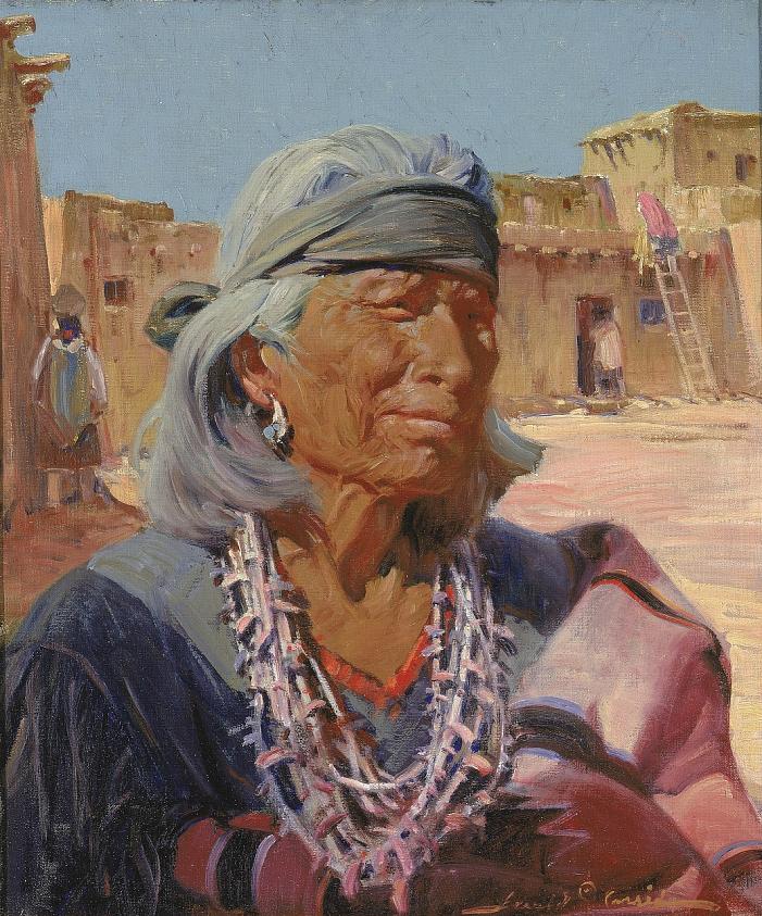 Old Man of Zuni, High Priest (Cacique)