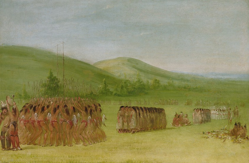 Ball-play Dance, Choctaw
