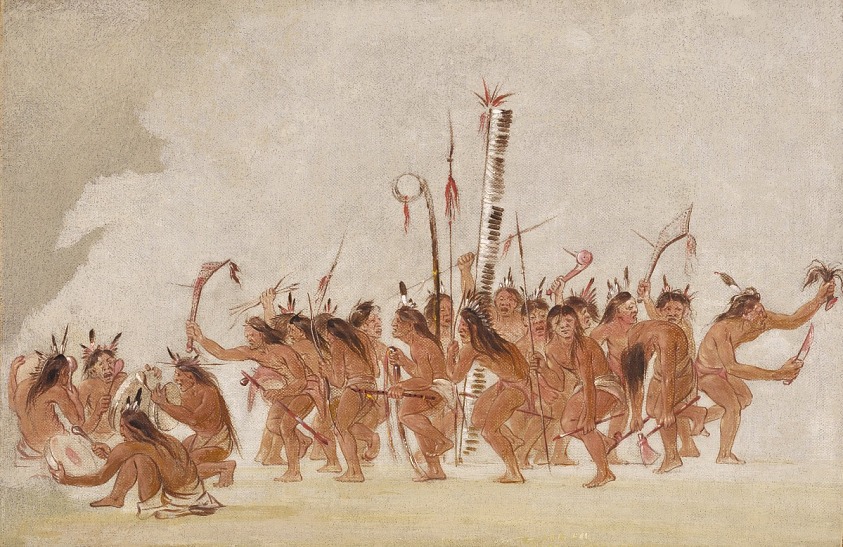 戦士の踊り、オジブワ族