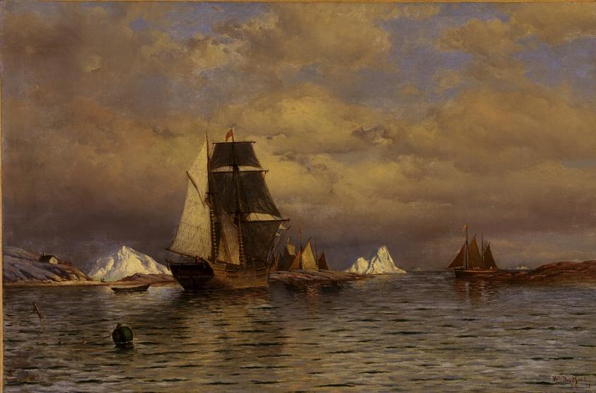 Looking out of Battle Harbor